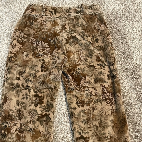 Tara Jarmon Printed Sude Trouser Pants - Picture 10 of 15